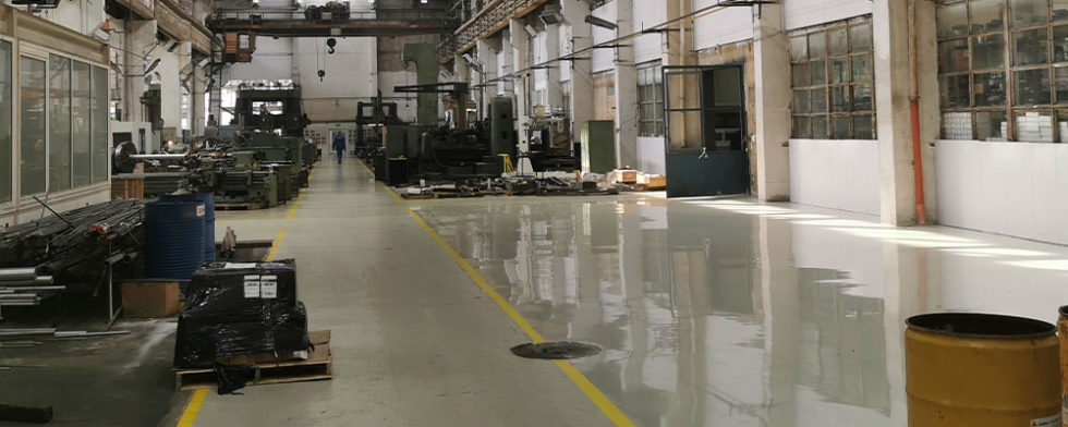 Индустриални подови покрития | ИЗОТРОН ИНЖЕНЕРИНГ